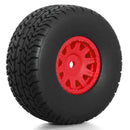 4PCS Upgraded Tires Wheels Rims for Arrma Mojave Grom 1/14 RC Cars Vehicles Models Spare Parts Accessories ARA550116