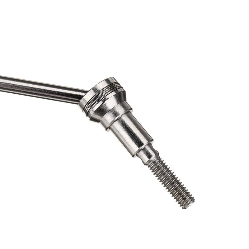 2PCS HBX 2996A 1/10 RC Car Parts Metal Universal Front Drive Shaft Vehicles Models Spare Accessories T2111