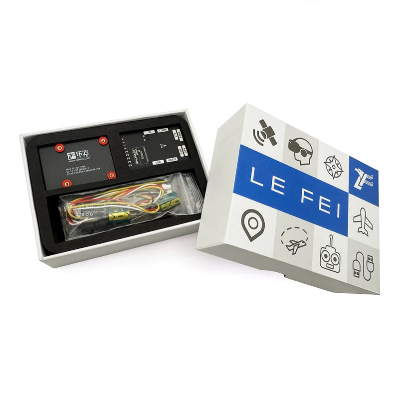 Lefei SN-FAST Mini Flight Controller PMU Multi Mode 8-Channel PWM Support DJI O3 O4 VTX OSD Parameter Adjustment with GPS WIFI Module RC Airplane FPV Drones Accessories