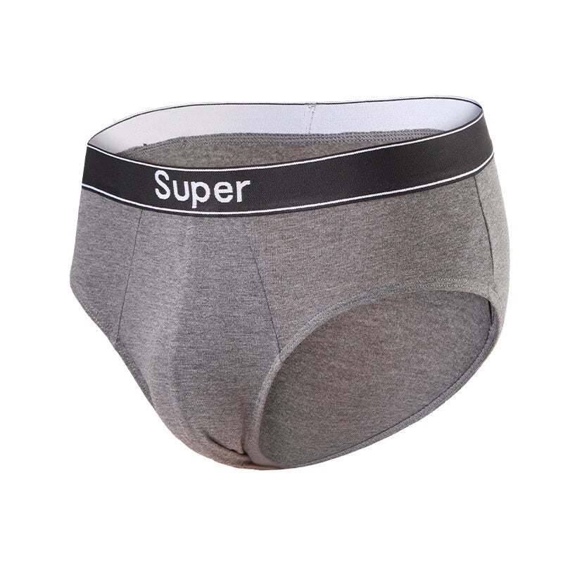 5pcs Men's Triangle Briefs Fashion Letter Elastic Belt Comfortable Soft Breathable Daily Sleep Men's Underwear