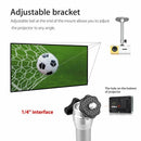 Portable Projector Bracket 360 Rotatable Ceiling Wall Mount Beamer Holder Aluminium Alloy 2KG Loading Beam Projector Stand