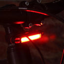 XANES 600LM German Standard Bike Front Light 500LM USB Rechargeable LED Bike Taillight Set