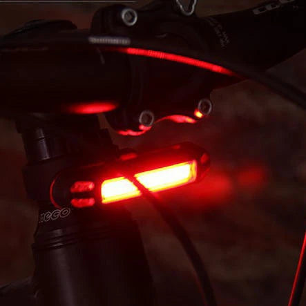 XANES 600LM German Standard Bike Front Light 500LM USB Rechargeable LED Bike Taillight Set