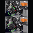 Mould King 10230 Technical Car Engine Toys The Motorized A8 Car W12 Twin Turbo Engine Building Block Brick Set Assembly 871PCS Kids Christmas Gift