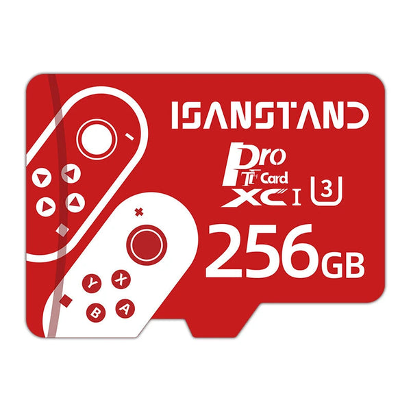 ISANSTAND Class10 U3 TF Memory Card High Speed 512GB/256GB/128GB/64GB Micro SD Card Flash Card Smart Card for Driving Recorder Phone Camera