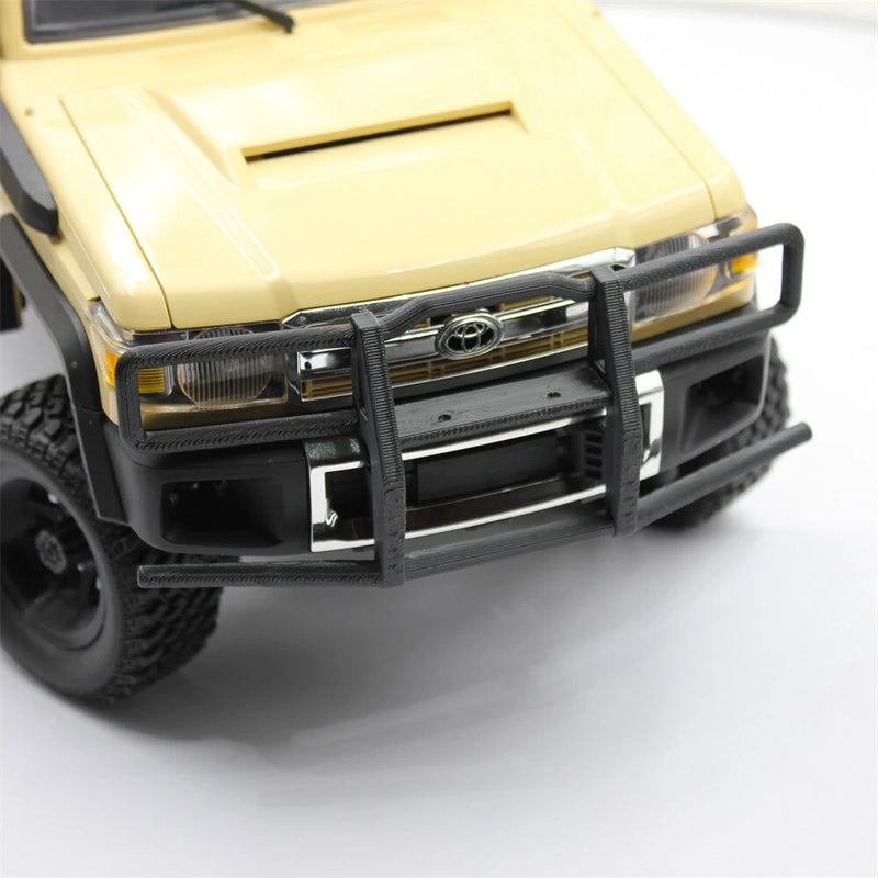 QY3D 3D Printed Front Bumper Adapt to MNRC MN82 1/12 RC Car Parts Front Bumper Protector for TOYOTA Land Cruiser LC79 Vehicles Models Spare upgrade