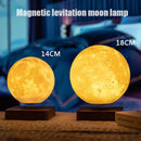 Magnetic Levitation Globe LED Moon Floating Romantic Lamp Suspended 3D Moon Lamp Rotating Globe Bedside Lamp