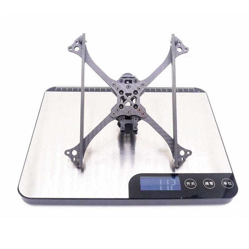 TEOSAW 533 210mm Wheelbase 5mm Arm Thickness Carbon Fiber 5 Inch Frame Kit for FPV Racing Drones