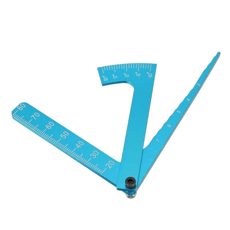 Yunzhong Adjustable Ruler RC Car Wheel Rim Camber Height Tires Angle Balance Rulers for 1/8 1/10 Tamiya HSP HPI