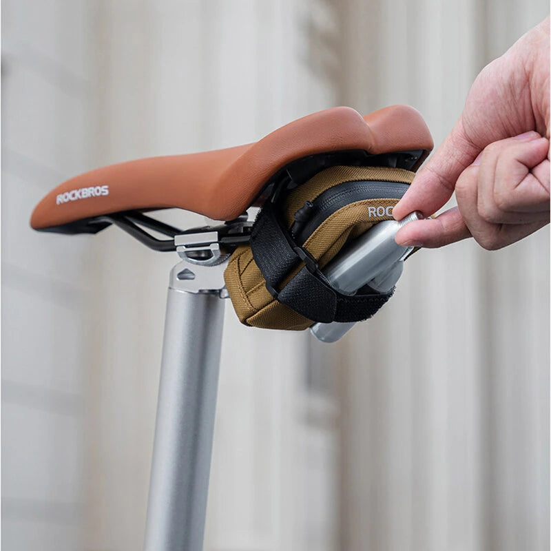 ROCKBROS 3.5L Lightweight Bike Saddle Bag Compact Size Capacity Portable Handbag Multifunction Cycling Bag Bicycle Accessories