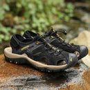 Men's Sandals Genuine Leather Summer Shoes Retro Outudoor Man Sandalias Vintage Fashion Men Shoe Trekking Beach Footwear