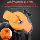 XANES Anti-thief Key Bike Lock 1.2m Length Steel Alloy Tough Protection Waterproof Portable Bicycle Lock for MTB Bicycle Road Bike