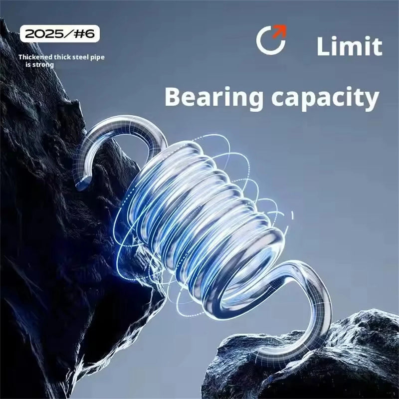 KALOAD 5-100Kg Adjustable Heavy Hand Grip Exercise Strengthener Gripper Finger Expander Arm Wrist Forearm Trainers Fitness Steel Spring