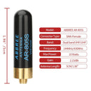 ABBREE AR-805S Dual Band Antenna 144MHz 430MHz 10W SMA-Female Connector High Gain Compact Design for Handheld Radios