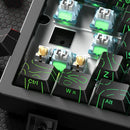 LEOBOG Hi75C Pro Custom Mechanical Keyboard Tri Mode Aluminum Alloy Gasket Structure 2.4G/bluetooth/Wired Hot Swappable 81 Keys RGB Backlit Gaming Keyboard