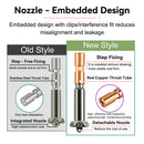 Newly Upgraded Nozzle for Anycubic Kobra 3 Max throat Kobra 3 Max Combo Nozzle 0.4mm 0.6mm 0.8mm Fast Heating