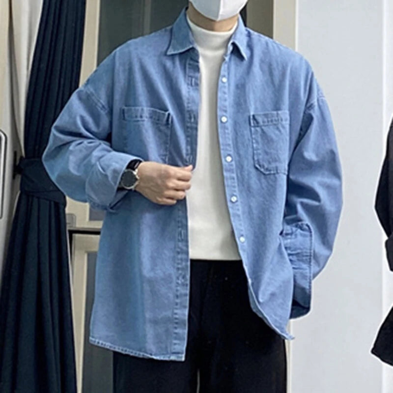 INCERUN Mens T-shirts High Neck Slim Fit Muscle Workout Summer Casual T-shirt