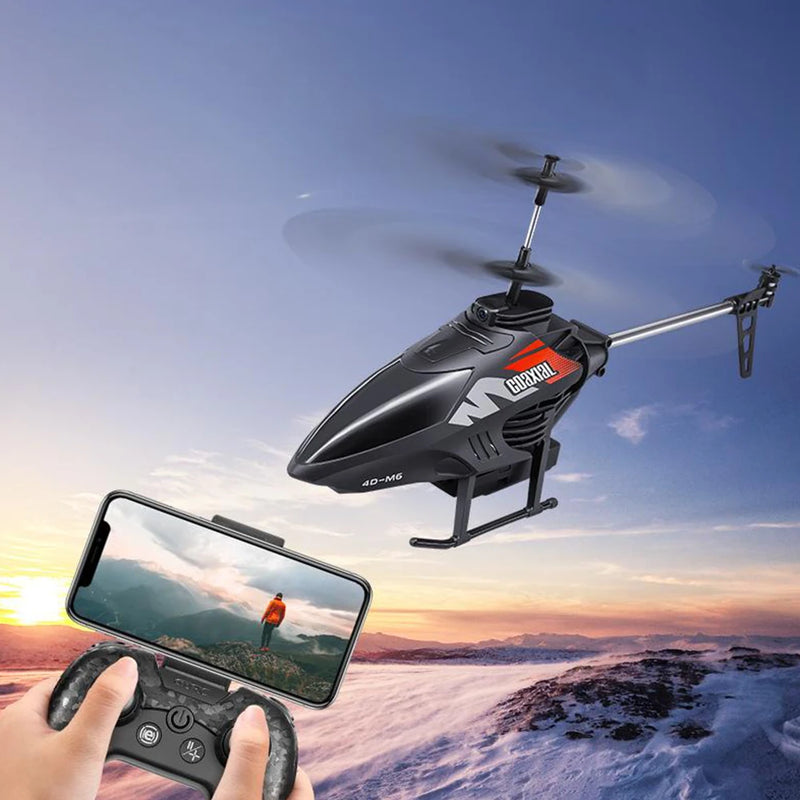 4DRC M6 2.4G 3.5CH 4K HD Dual Camera Obstacle Avoidance Aerial Photography RC Helicopter RTF for Beginner