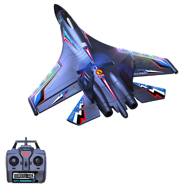 XIAXIU J11-Pro Sea Land Air 520mm Wingspan 2.4GHz 6CH Smart Balance 3D Aerobatics EPP RC Airplane Fixed Wing Jet RTF