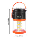 IPRee Outdoor Solar Portable Camping Light,Power Display,Double Light Source Lamp Power Bank Emergency,Camping Atmosphere Lamp Outdoor Tent Light Night