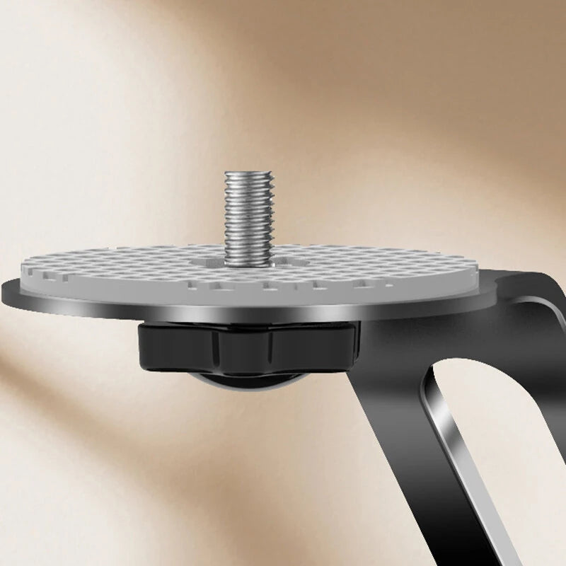 360 Rotary Table Projector Stand Adjustable Desktop Projector Mount Bracket with 1/4" Screw for Video Projector Home Theater