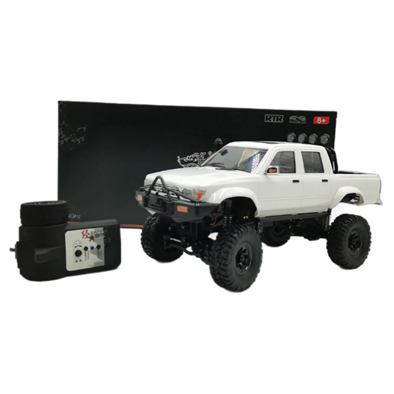 WPL C64-1 RTR 1/16 2.4G 4WD RC Car Rock Crawler LED Light Climbing Off-Road Truck Full Proportional Vehicles Models Toys