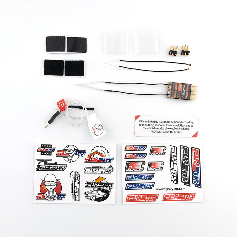 Flysky FS-TR8B 2.4GHz 8CH AFHDS 3 Micro Receiver PWM/PPM/i.BUS/S.BUS Output Support 2 Newport for FPV RC Drone Airplane Car Boat Robot