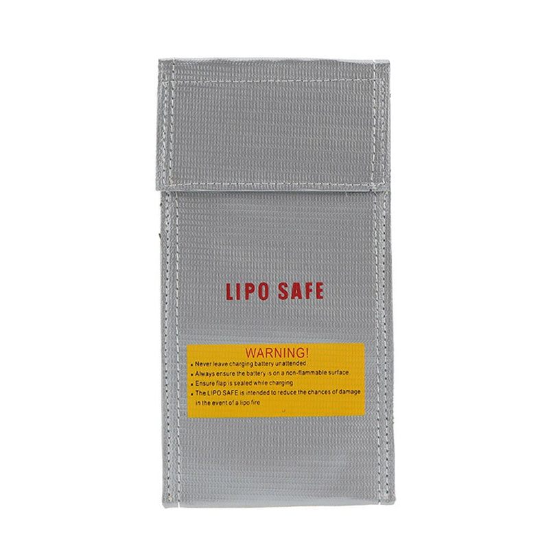 Explosion Waterproof Proof Lipo Battery Safety Bag Sliver 18X22cm for RC Battery