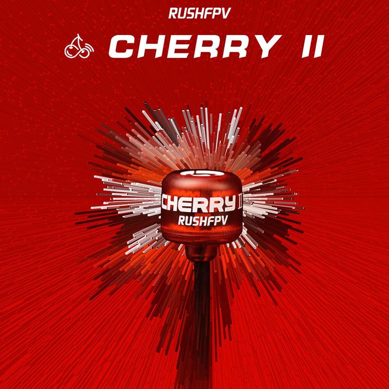 RUSHFPV CHERRY 2 Stubby 5.8GHz LHCP/RHCP FPV Antenna - 66mm Ipex for Digital/Analog FPV Systems