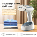 Tevorex Foldable 2-in-1 Ironing Machine 1500W Fast-Heat Garment Steamer Household Electric Fabric Steamer for Home Travel