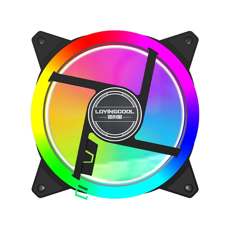 120mm PC Computer Case Fan Cooling Cooler 6PIN Adjustable RGB Led 12cm Mute Ventilador 5V DC ARGB Fans Speed Adjustable