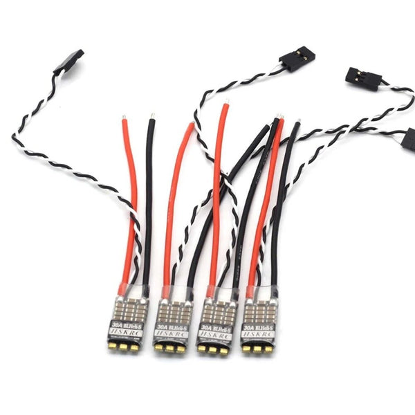 HSKRC Brushless 20A/30A/35A/45A 2-4S BLHeli-S ESC Speed Controller Oneshot DSHOT600 for FPV Racing RC Drone