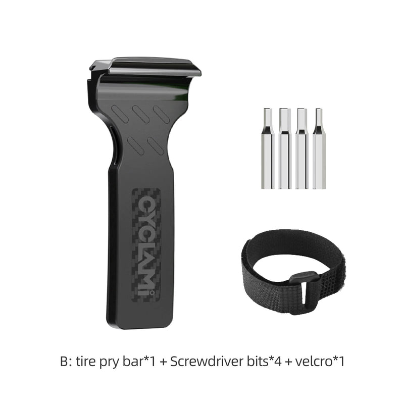 CYCLAMI CYC-QT2 Quick Bicycle Tyre Opener Tool Portable Lightweight Bike Wheel Pry Removal Multifunctional Lever Stick