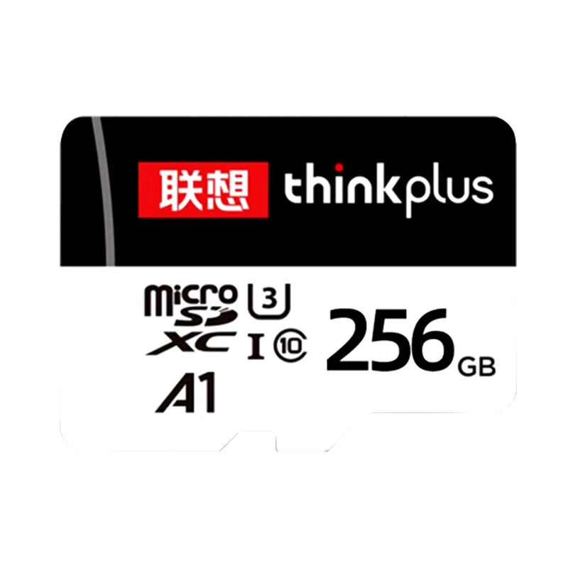 Lenovo Thinkplus Memory TF Card A1 U3 C10 512GB 256GB 128GB 64GB Flash Memory Micro SD Card Smart Card for Camera Drone Phone