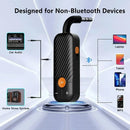 BT-16 bluetooth 5.2 Audio Receiver Transmitter 3.5MM 3.5 AUX with Mic Stereo Music Wireless Adapter for Headphones PC TV Car Speakers