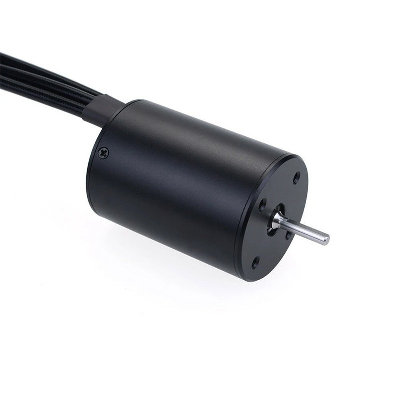 Surpass Hobby 3650 Waterproof 4Pole3.175mm Unsensed Brushless RC Car Motor+60A ESC For 1/8/10 Vehicle Models