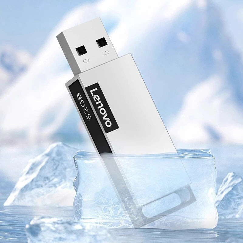 Lenovo k101 USB3.0 Flash Drive 128GB/64GB/32GB 130MB/S High Speed Metal Memory U Disk Pendrive Plug and Play