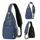 IPRee Waterproof Single Chest Shoulder Bag, Multi Purpose Large Capacity Crossbody Bag for Men Women, Suitable for Outdoor Travel Work