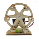 Wooden Ferris Wheel Model Assembly Kit DIY Children's Science Experiment Education Toy Student Technology Small Production