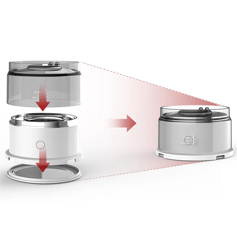 Portable Electric Outdoor Drip Coffee Maker for Home Office, Espresso Coffee Machine Mini Coffee Maker with Tritan Water Tank