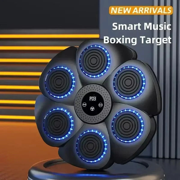KALOAD Smart Music Boxing Machine Bluetooth Wall-Mounted Boxing Trainer Reaction Exercise Boxing Wall Target for Men Women Children