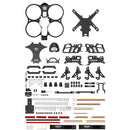GEPRC GEP-CT25 V2 123mm 2.5 Inch Frame Kit Compatible with DJI O4 Pro Air Unit for Cinebot25 V2 Whoop RC FPV Racing Drone