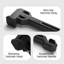 Blackdog Camping Tent Ground Peg Hammer Multifunctional Outdoor Tent Ground Nail Hammer Portable Camp Hammer for Hiking Camping Gardening