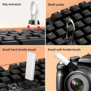 20-in-1 Phone Computer Keyboard Cleaning Tool Kit Computer Keyboard Cleaning Brush Kit Cleaning Pen for Tablet Camera Phones Headphones Cleaning Tools Key Puller