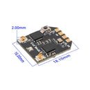 Radiomaster RP4TD-M ExpressLRS ELRS 2.4GHz Dual Antennas Ultra Light Mini True Diversity Receiver