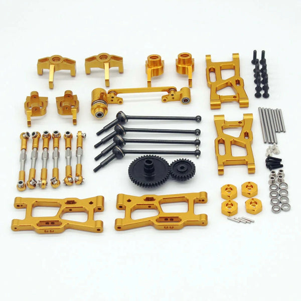 Wltoys 144001 144010 124017 124019 124018 Upgraded Metal Parts Set RC Car Parts