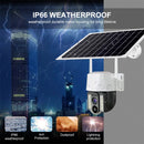 VC3 WiFi Solar Camera 2MP PTZ Outdoor Power Camara HD Night Vision PIR Humanoid Detection Two-way Audio CCTV Security Protection Built in Battery with Solar Panel IP66 Waterproof Security Cam