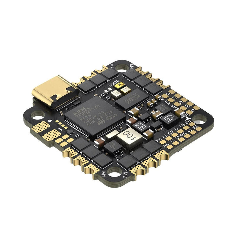 25.5x25.5mm GEPRC TAKER F722 45A 32Bit AIO STM32F722 Flight Controller 2-6S Brushless ESC Built-in Barometer for RC FPV Racing Drone