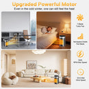 Tevorex 220V 1500W Smart Space Heater with Touch Screen & Remote Control, Automatic Temperature Control, Overheat & Tip-Over Protection for Home or Office