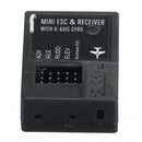 Volantex RC EAR403 PR2202 5CH Receiver with Gyro for RC Airplane 765-1/Super Cup 765-2/Mustang 768-1/767-2 Ranger 750